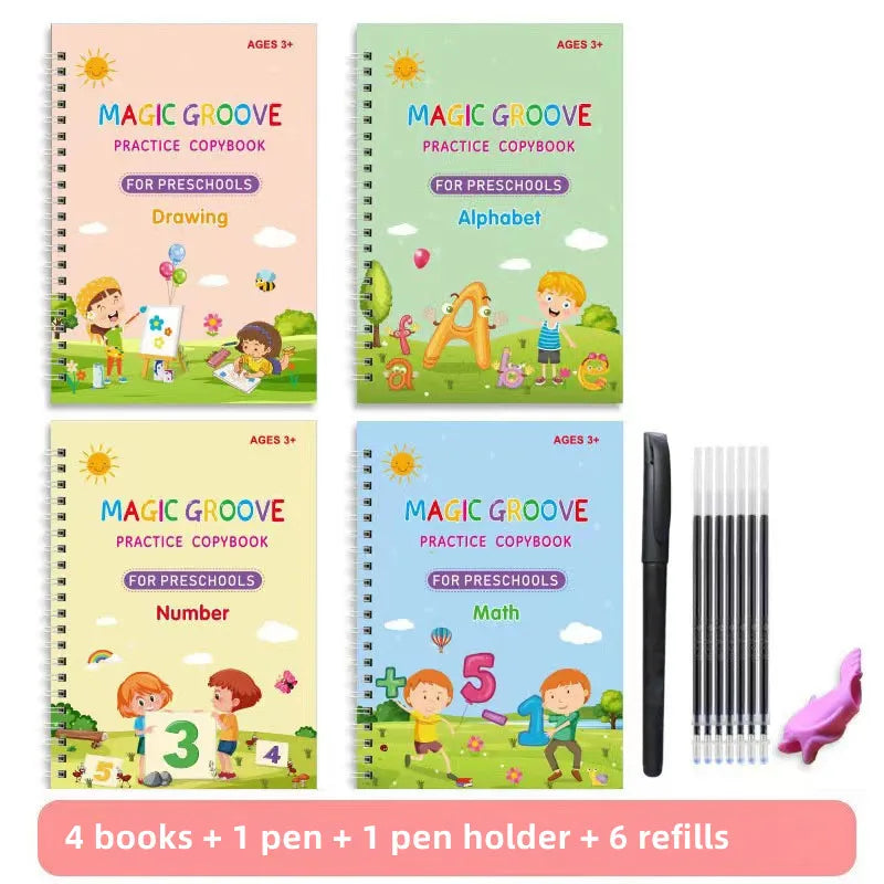 Magic Childrens Copy Book (Pack of 4)