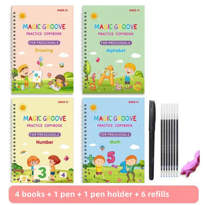 Magic Childrens Copy Book (Pack of 4)