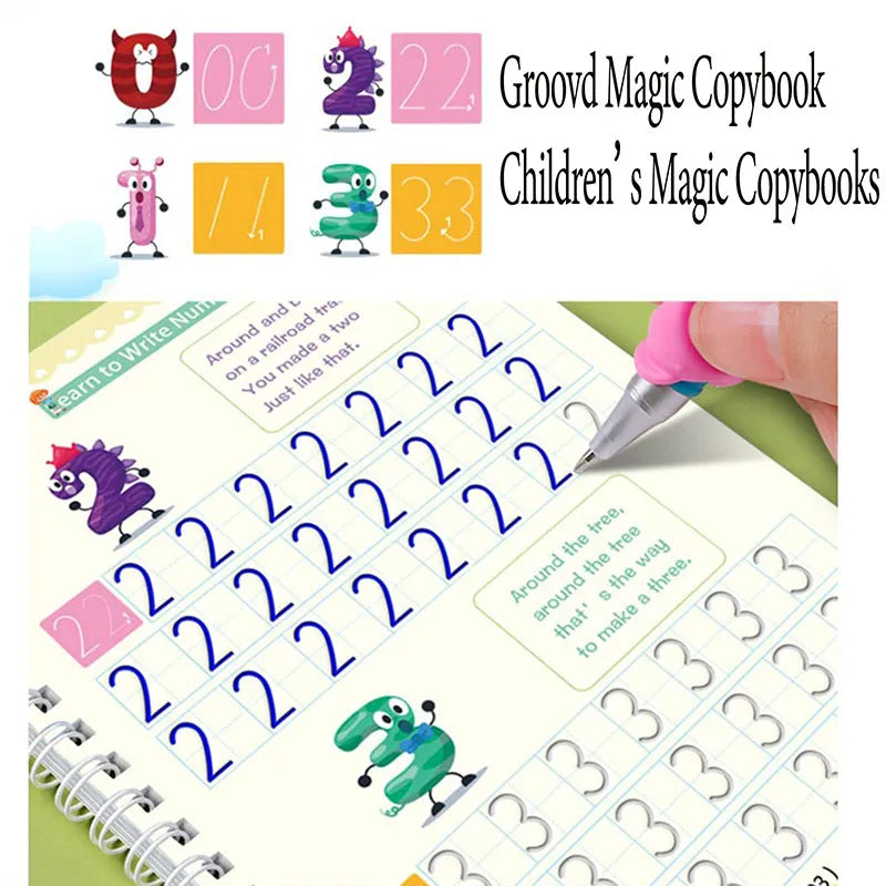 Magic Childrens Copy Book (Pack of 4)