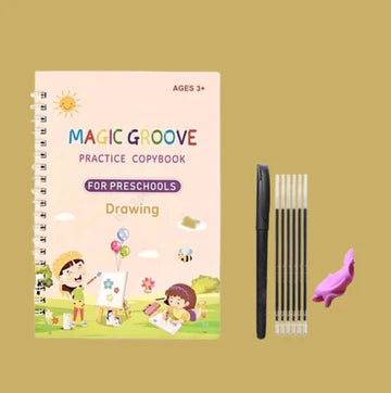 Little Learner’s Magic Copy Book (Pack of 4)